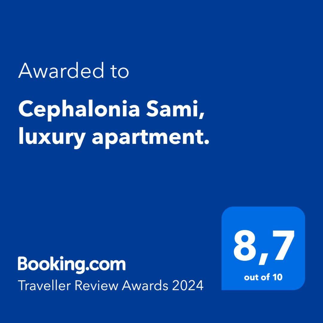 Cephalonia Sami, Luxury Apartment. Екстер'єр фото